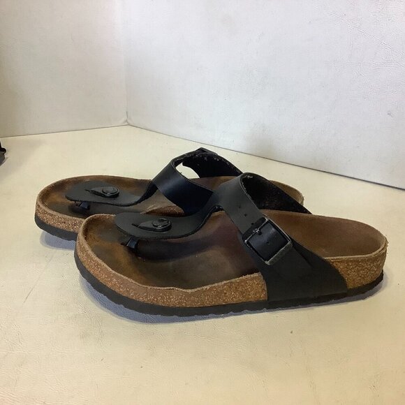 Women's Birkenstock Gizeh Thong Sandals Black US 5-5.5 Reg Width See Description - Picture 2 of 9
